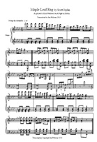 Maple Leaf Rag PDF